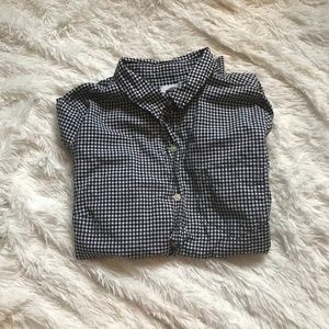 Black and White Checkered Shirt